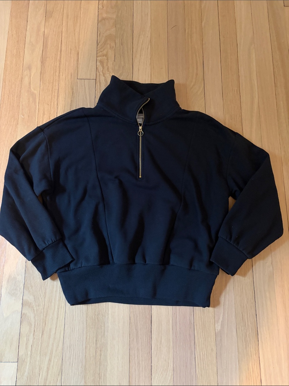 A New Day Women’s Quarter-Zip Pullover Sweatshirt